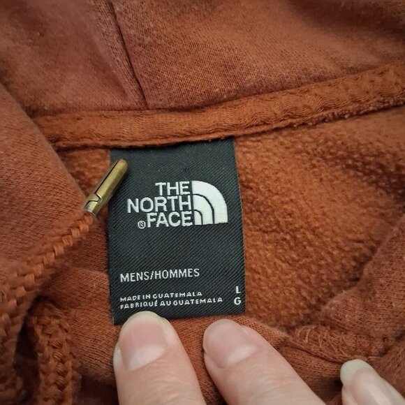 The North Face Men's Size Large Drew Peak Brandy Brown Hoodie - Picture 6 of 11
